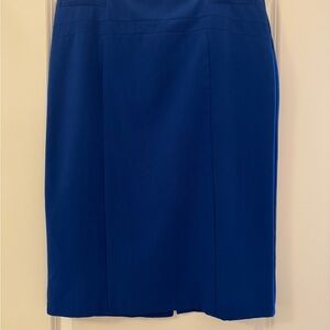 Chic Royal Blue Pencil Skirt